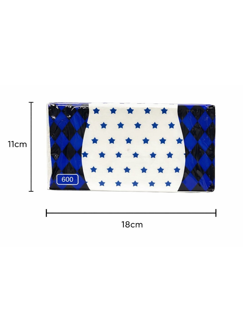 MOMENT White Facial Tissue, 600+ Sheets X 3 Ply, Classic Sterilized Tissues For Germ Protection - Image 2
